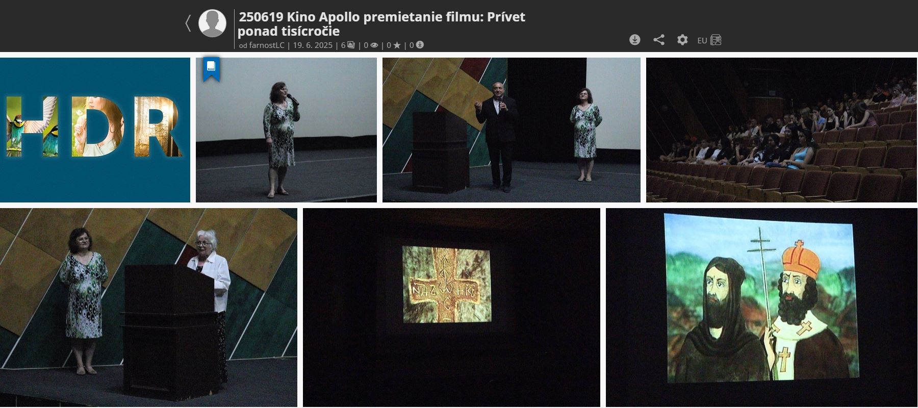 Prívet ponad tisícročie - fotogaléria