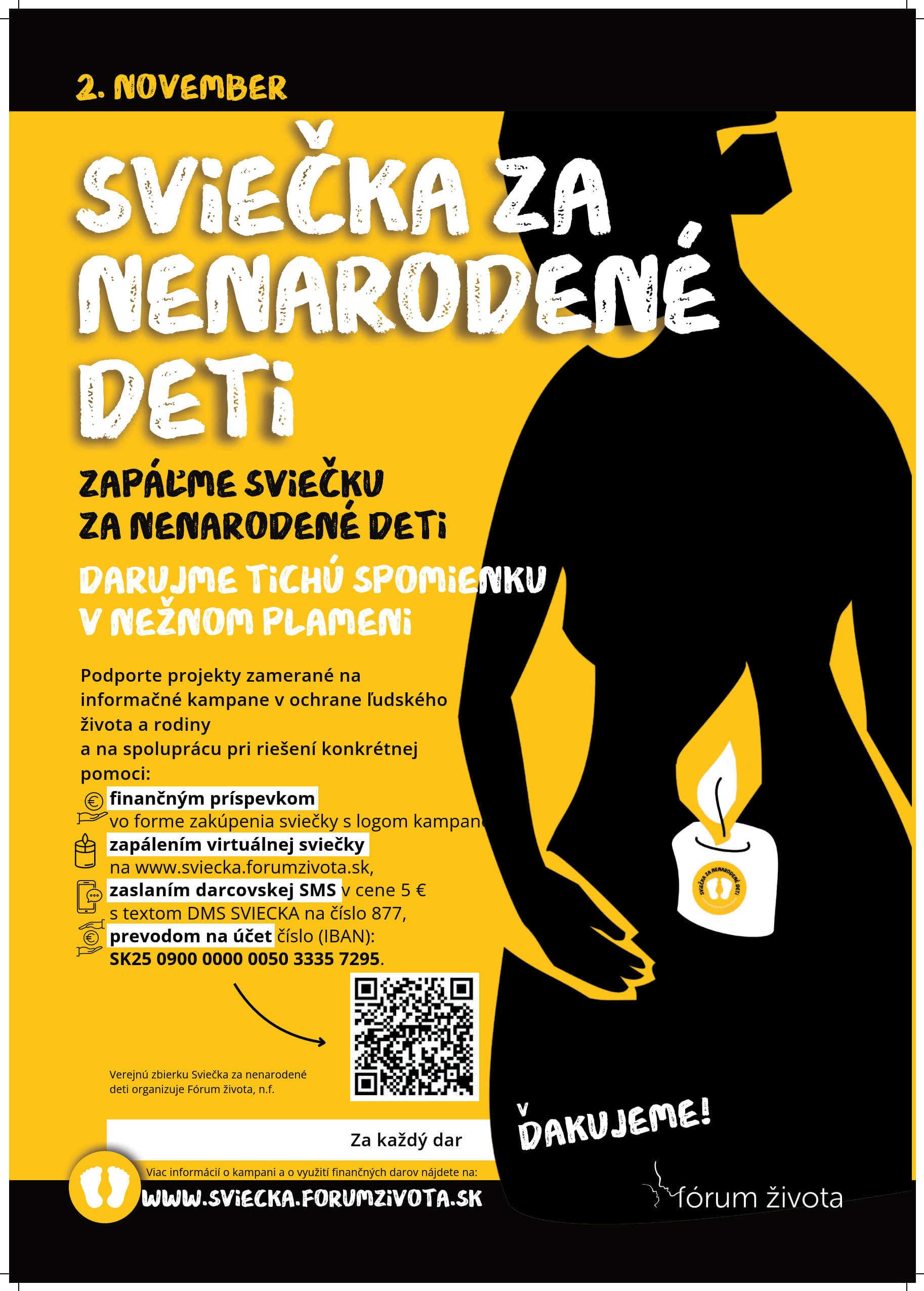Sviečka za nenarodené deti Sviečka za nenarodené deti
